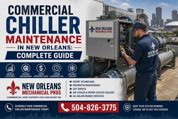 New Orleans Chiller Maintenance: Commercial Guide by New Orleans Mechanical Pros